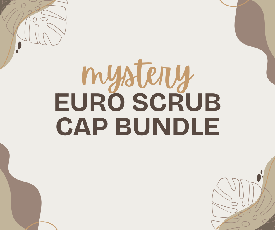 MYSTERY EURO SCRUB CAP BUNDLE