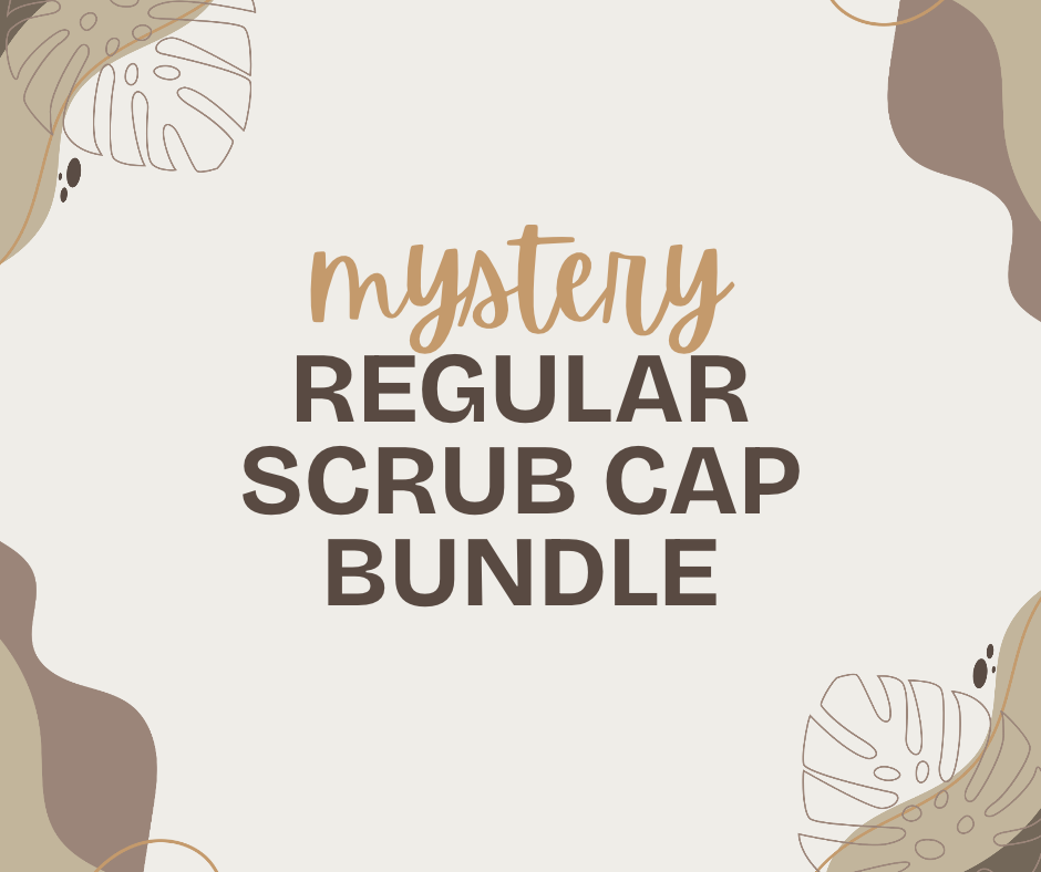 MYSTERY REGULAR SCRUB CAP BUNDLE