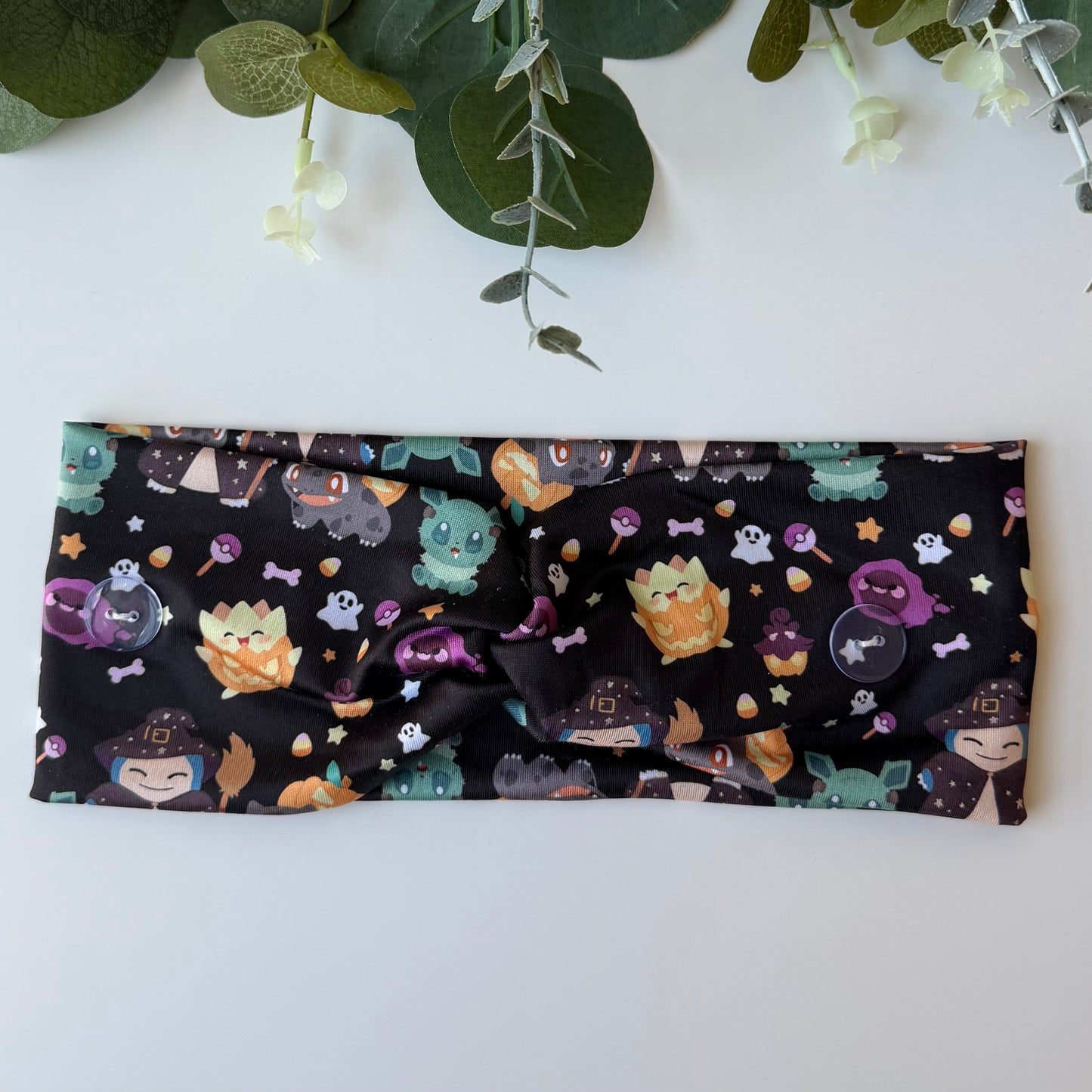 POKEMON HALLOWEEN THEMED HEADBAND