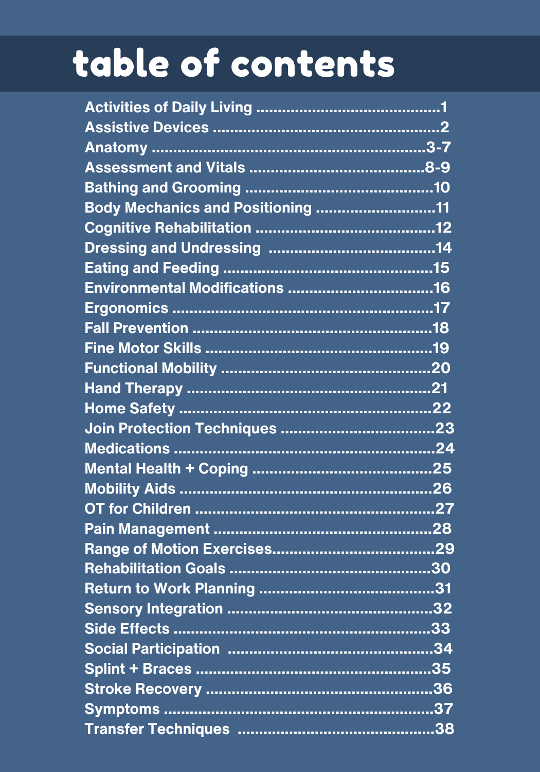 OCCUPATIONAL THERAPY MEDICAL SPANISH POCKETBOOK