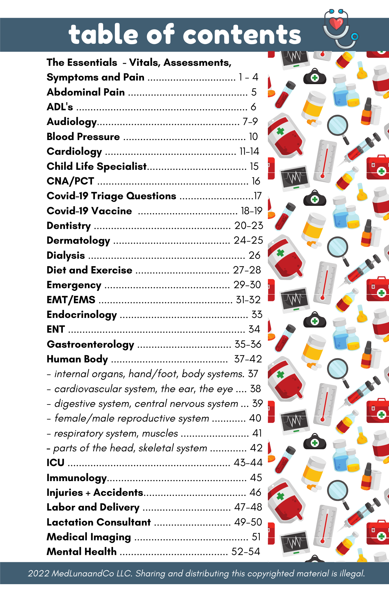 THE COMPLETE MEDICAL SPANISH GUIDE NOTEBOOK