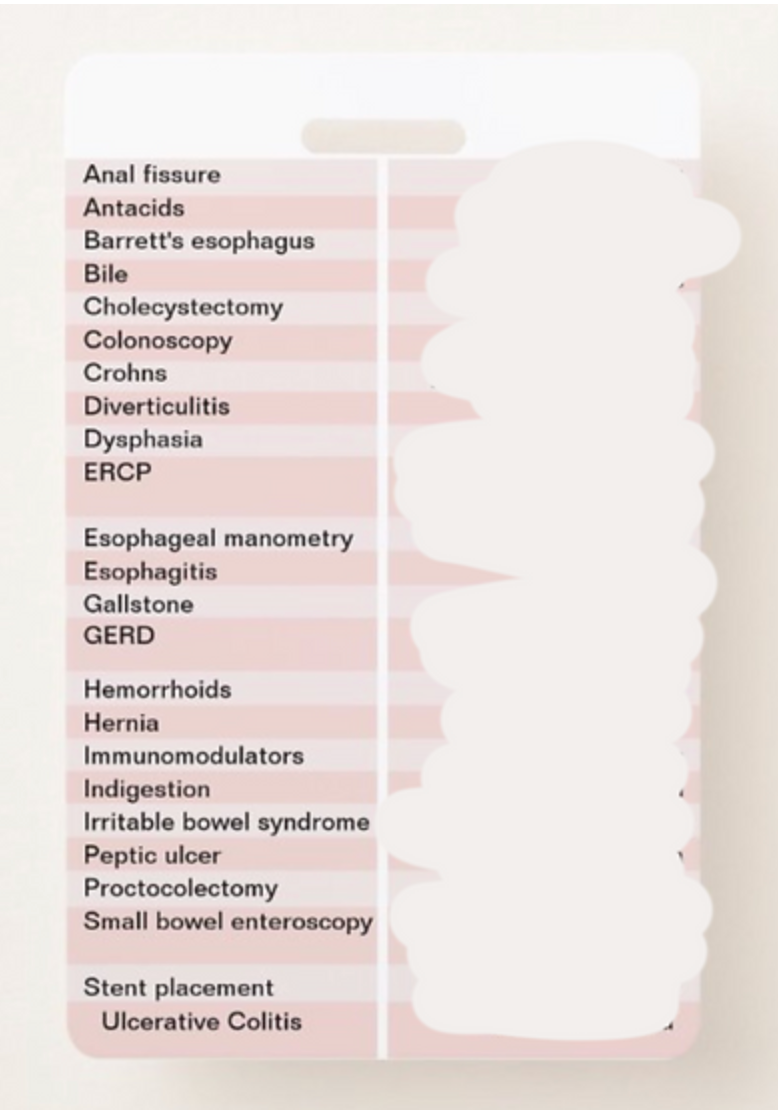 GASTROENTEROLOGY