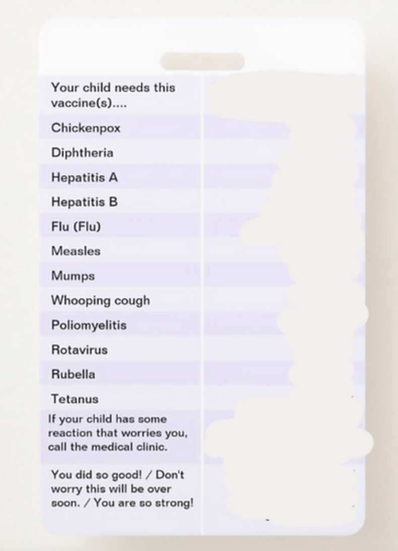 PEDIATRIC VACCINES