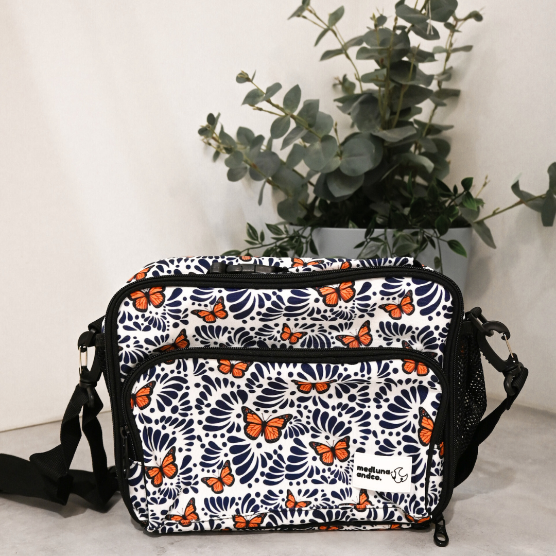 BUTTERFLY TALAVERA INSULATED LUNCH BAG