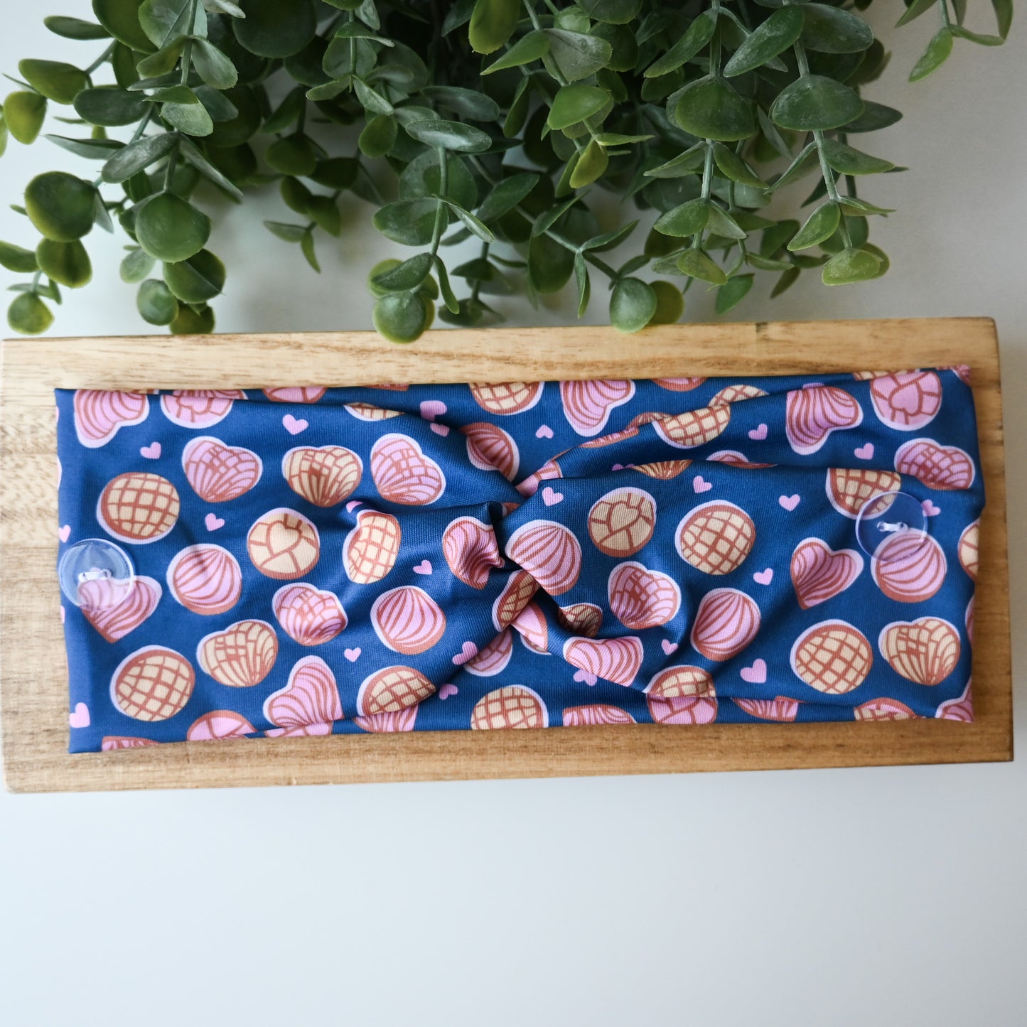 CONCHAS DARK BLUE HEADBAND