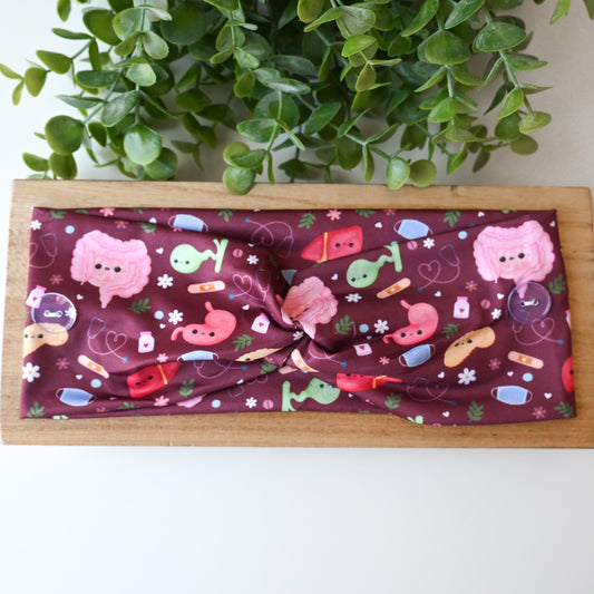 GASTROENTEROLOGY THEMED HEADBAND