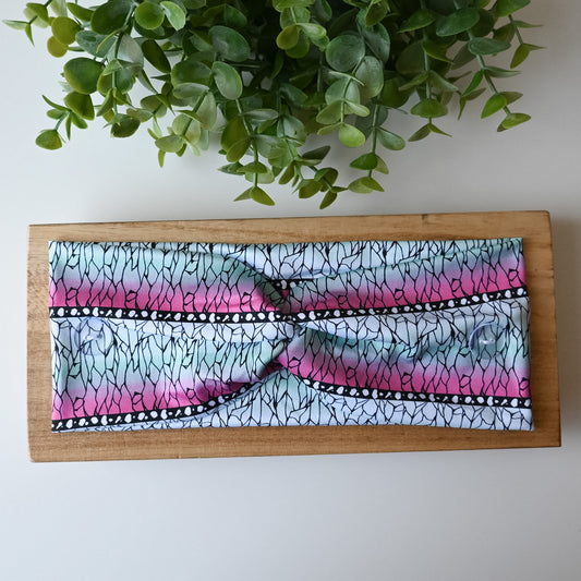DEMON SLAYER - SHINOBU KOCHO THEMED HEADBAND