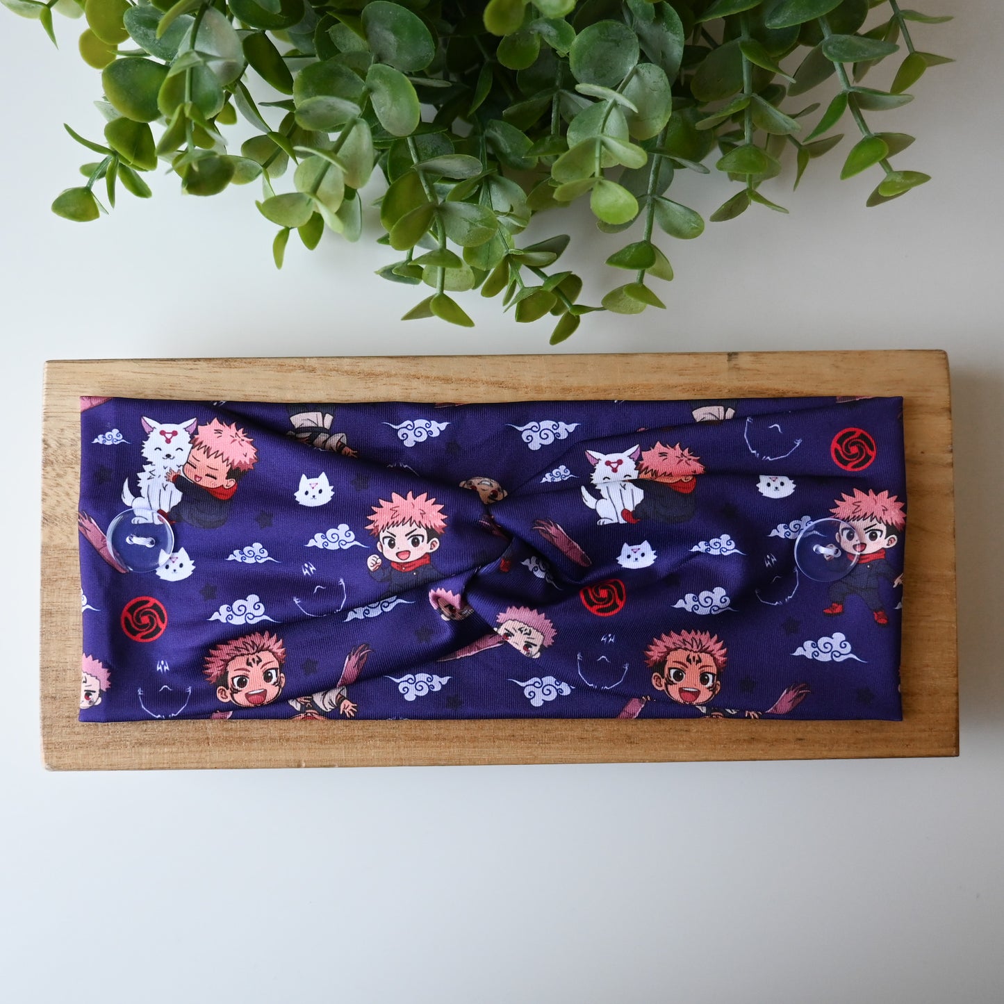JUJUTSU KAISEN - YUJI ITADORI THEMED HEADBAND