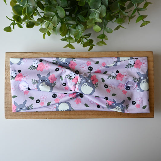 MY NEIGHBOR TOTORO - TOTORO CHERRY BLOSSOM THEMED HEADBAND