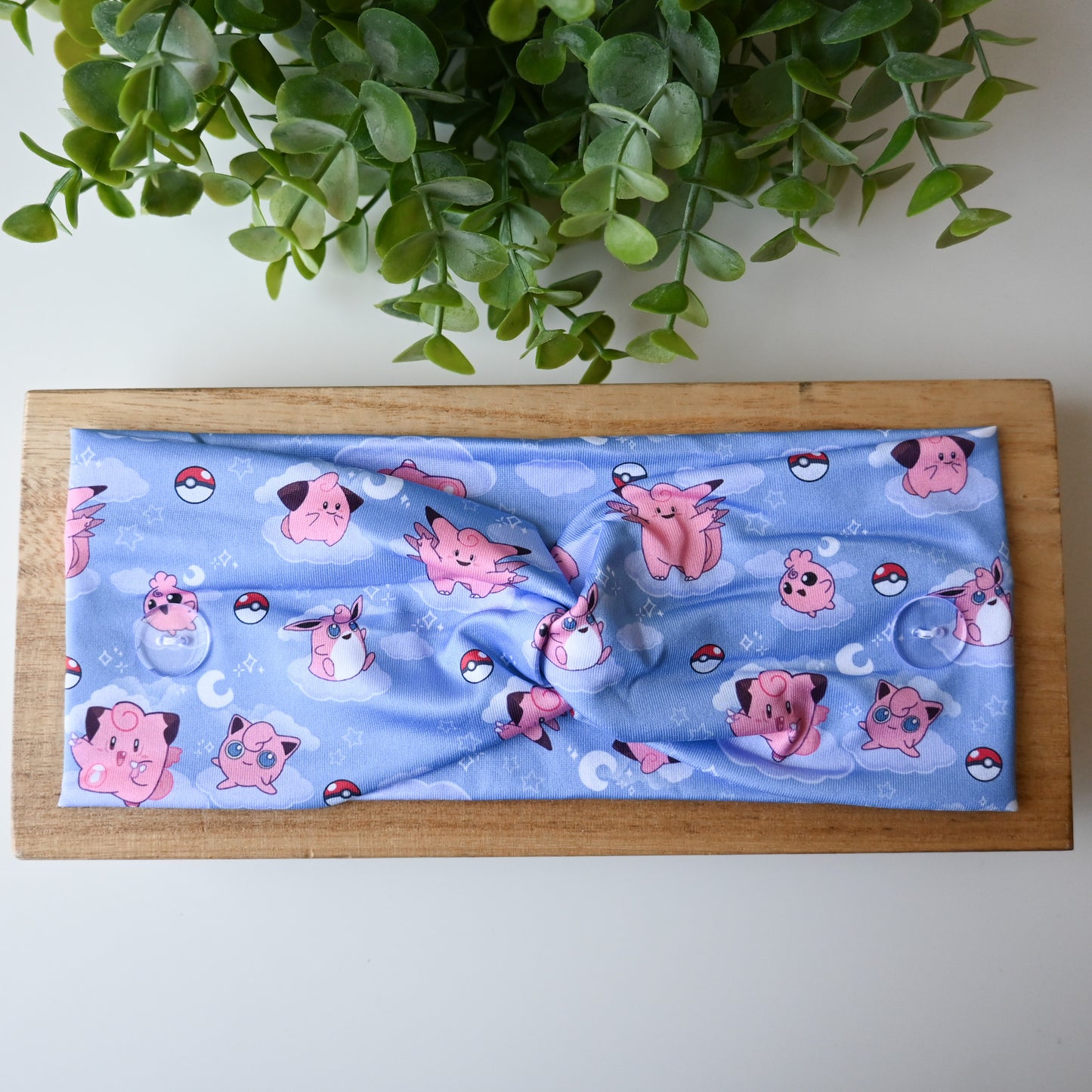 POKEMON - JIGGLYPUFF AND CLEFAIRY THEMED HEADBAND