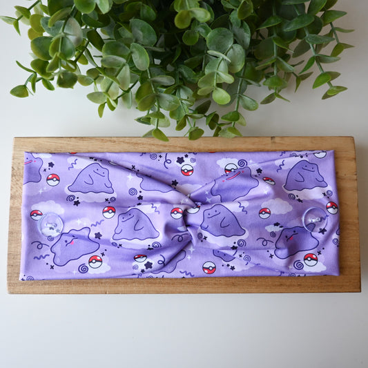 POKEMON - DITTO THEMED HEADBAND