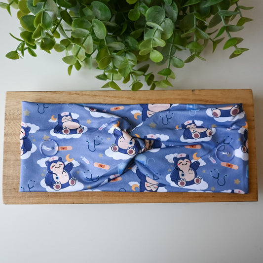 POKEMON - MEDICAL SNORLAX THEMED HEADBAND
