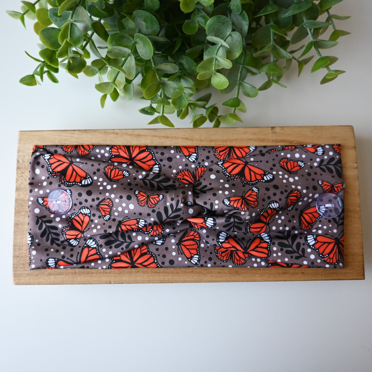 MONARCH BUTTERFLY THEMED HEADBAND