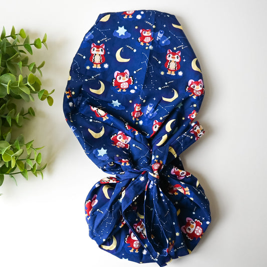 ANIMAL CROSSING - CELESTE WITH  STAR FRAGMENTS THEMED PONYTAIL SCRUB CAP