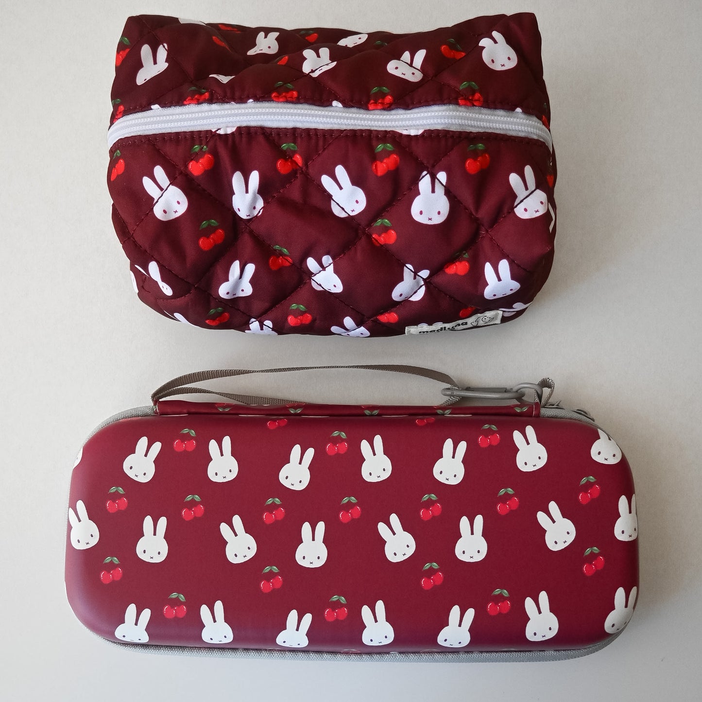 MIFFY CHERRY THEMED MAKEUP BAG AND STETHOSCOPE BASE BUNDLE