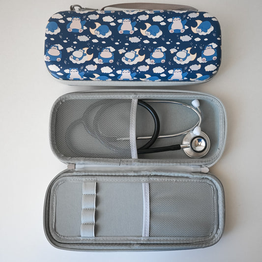 POKEMON - DARK BLUE SNORLAX STETHOSCOPE CASE