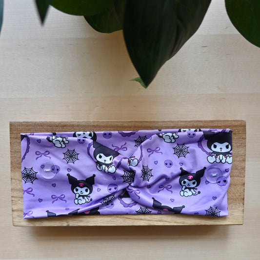 KUROMI THEMED HEADBAND
