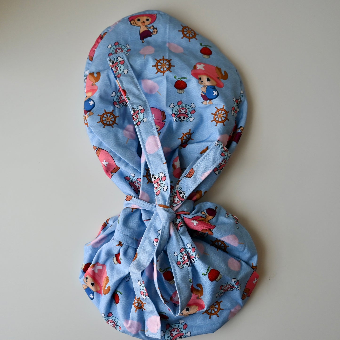 ONE PIECE - TONY TONY CHOPPER SATIN LINED PONYTAIL SCRUB CAP