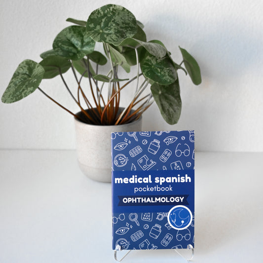 OPHTHALMOLOGY MEDICAL SPANISH POCKETBOOK