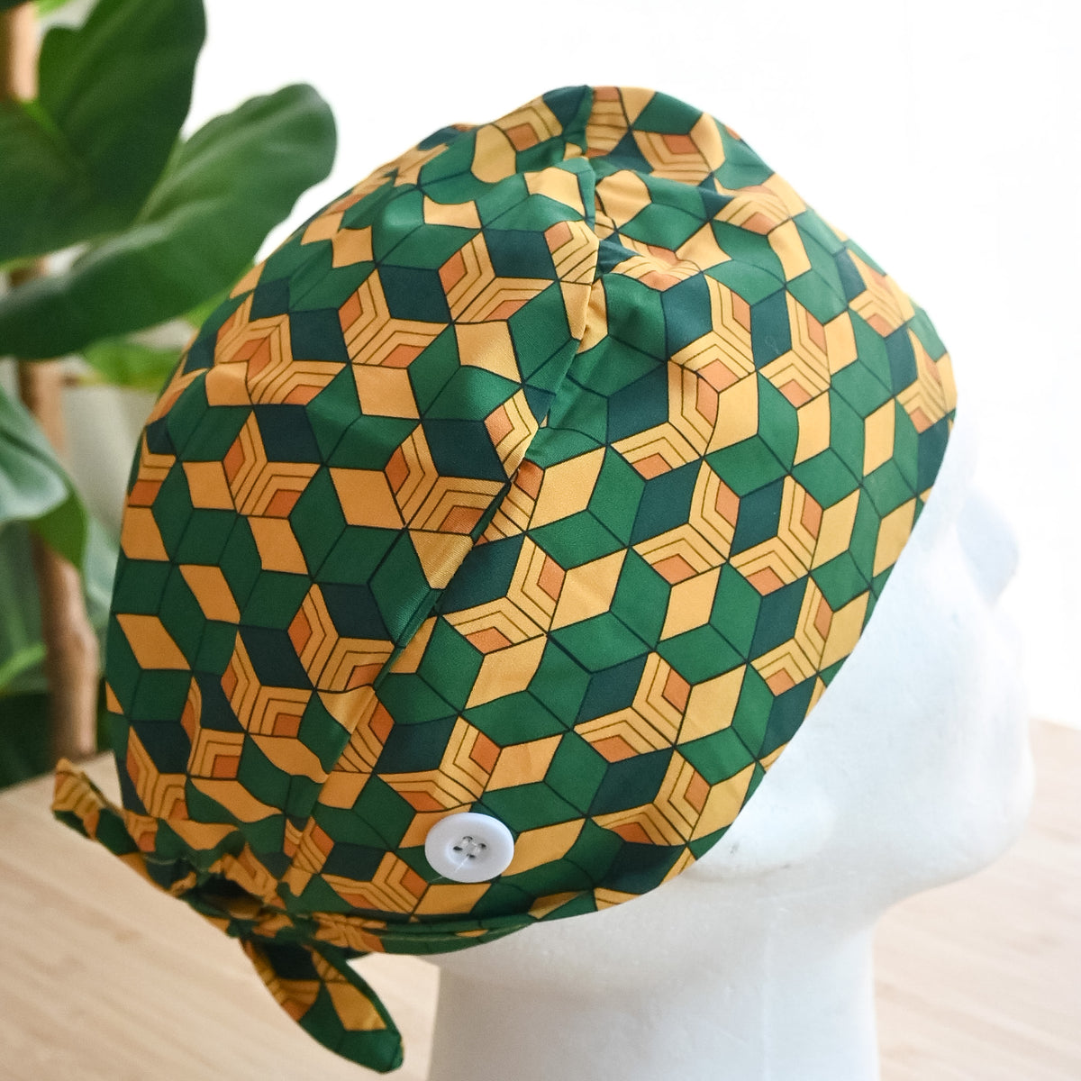 DEMON SLAYER - GIYU TOMIOKA THEMED SATIN LINED REGULAR SCRUB CAP