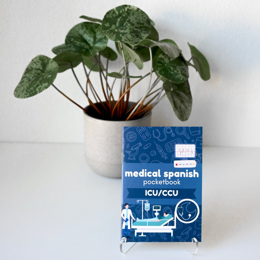ICU/CCU MEDICAL SPANISH POCKETBOOK