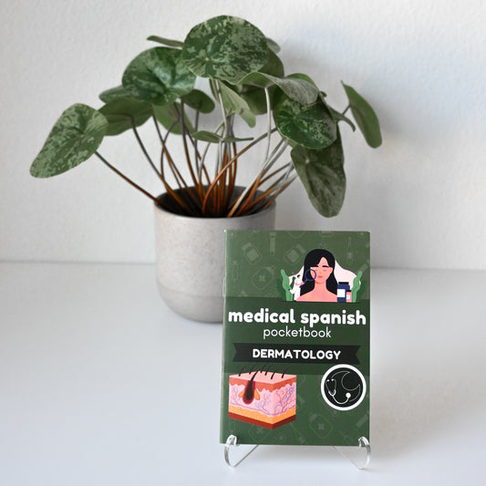 DERMATOLOGY MEDICAL SPANISH POCKETBOOK