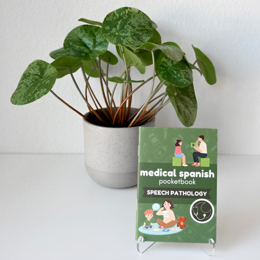 SPEECH PATHOLOGY MEDICAL SPANISH POCKETBOOK