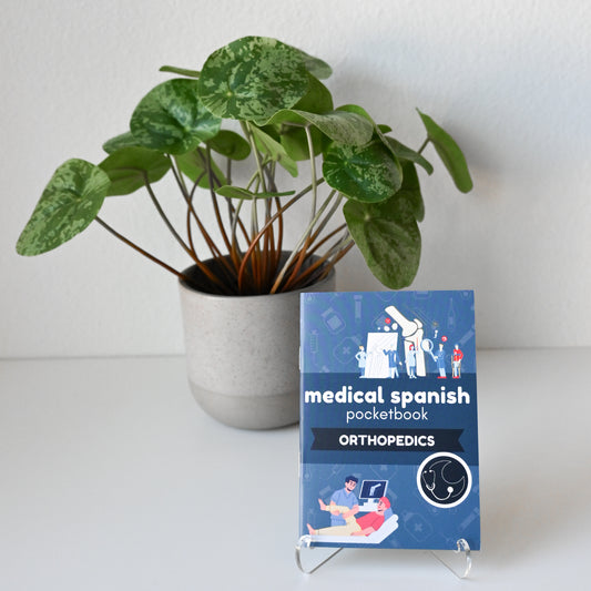 ORTHOPEDICS MEDICAL SPANISH POCKETBOOK