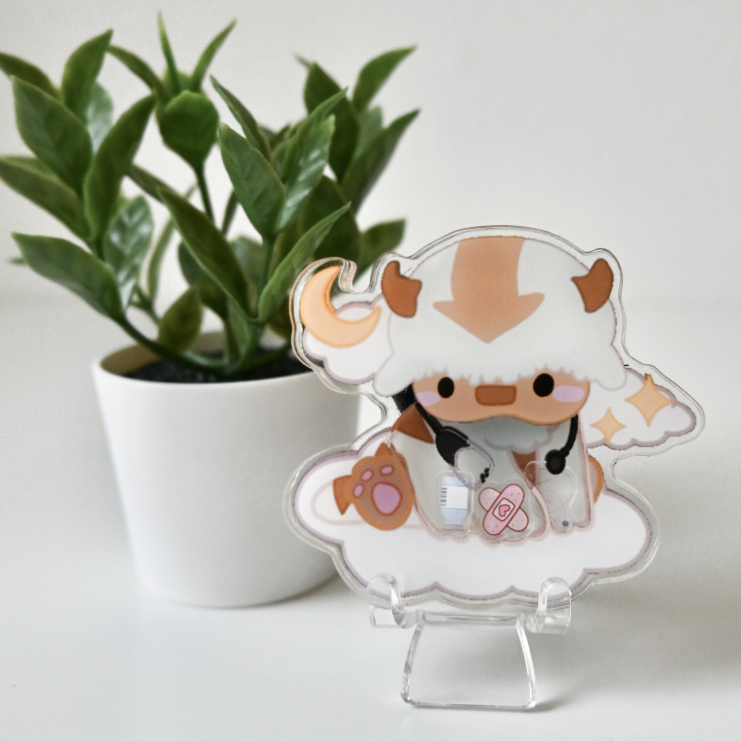 ATLA - APPA MEDICAL THEMED ACRYLIC SHAKER BADGE REEL
