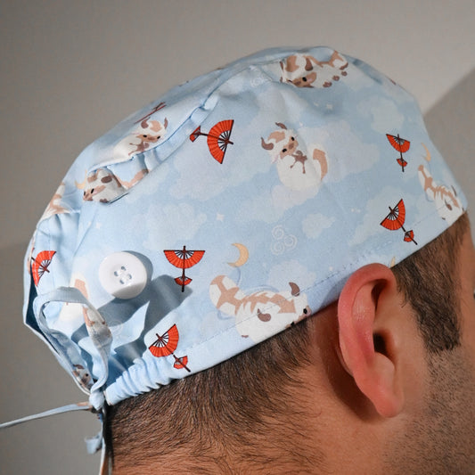 ATLA - APPA FLYING IN THE SKY SATIN LINED REGULAR SCRUB CAP