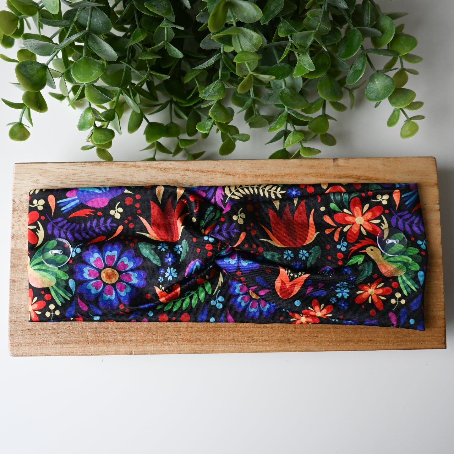 HISPANIC BLACK TRADITIONAL TALAVERA HEADBAND