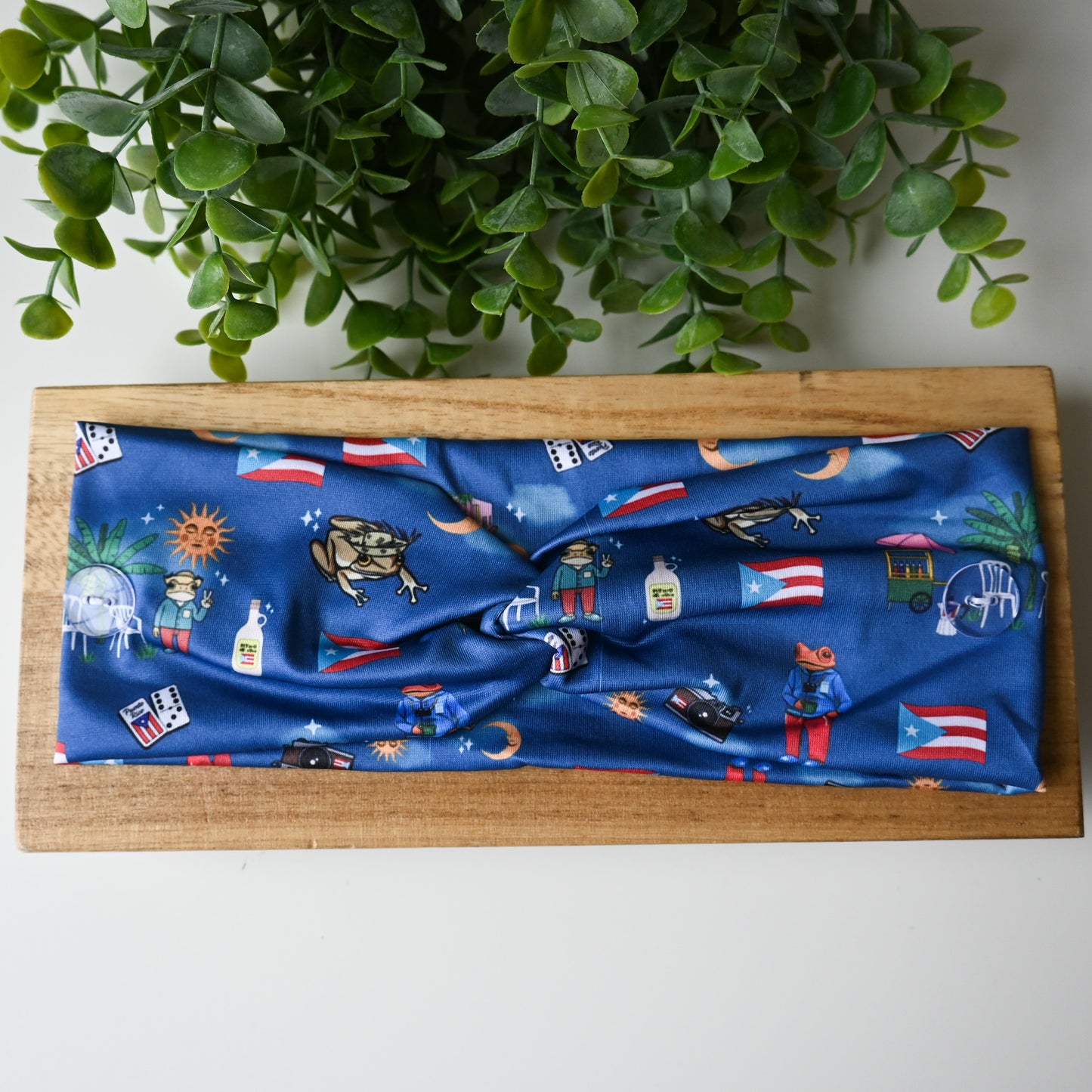 BAD BUNNY DTMF THEMED HEADBAND