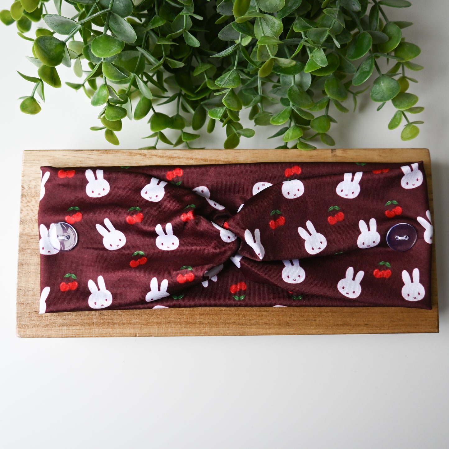 MIFFY CHERRY THEMED HEADBAND