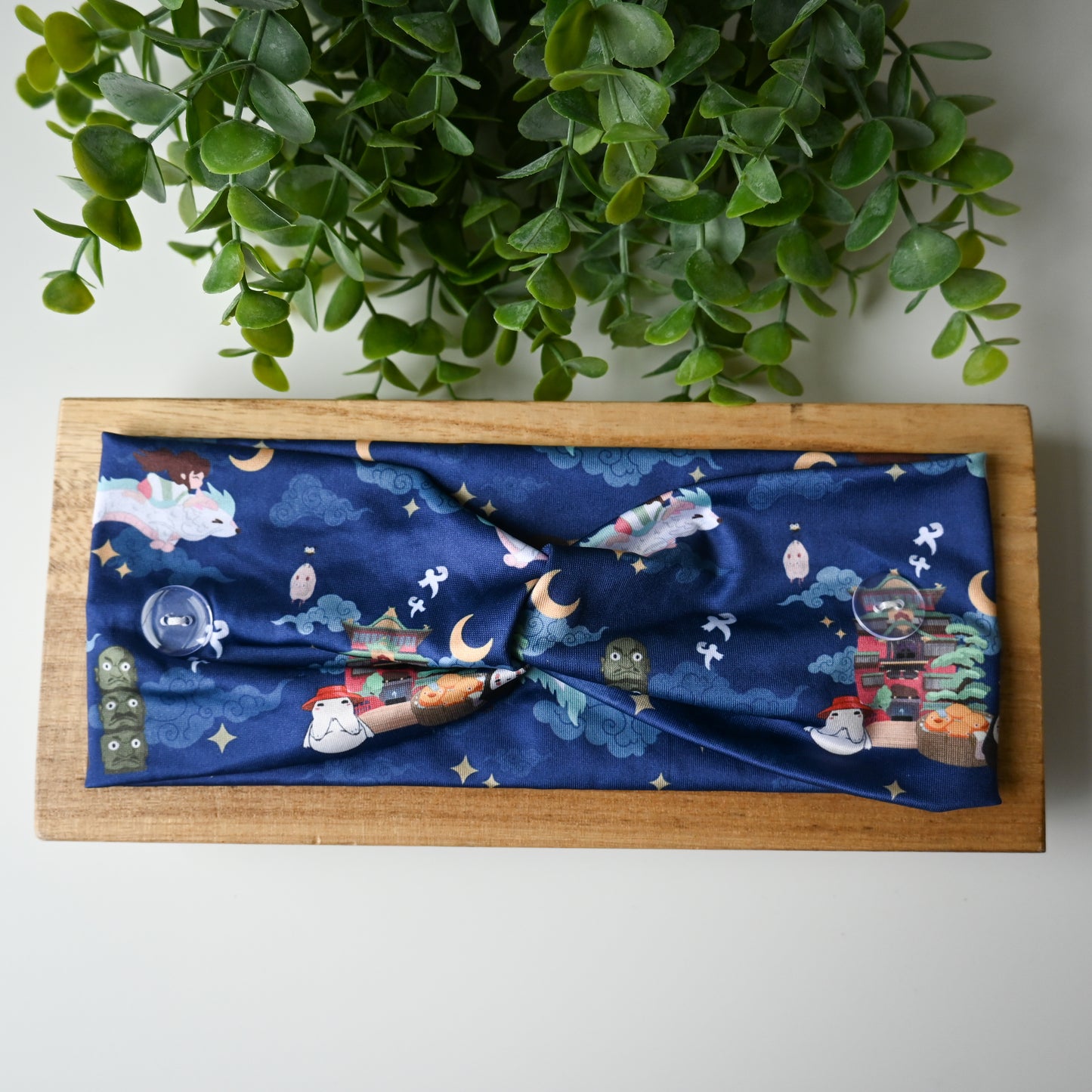 SPIRITED AWAY - HAKU FLYING AT NIGHT HEADBAND
