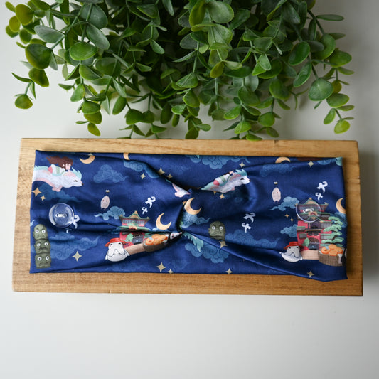 SPIRITED AWAY - HAKU FLYING AT NIGHT HEADBAND