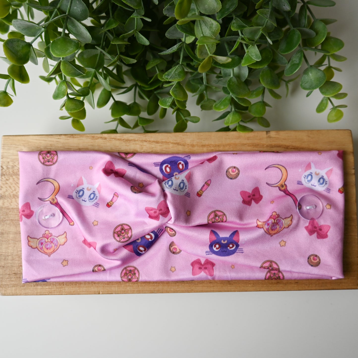 SAILOR MOON - LUNA AND ARTEMIS WITH SYMBOLS HEADBAND
