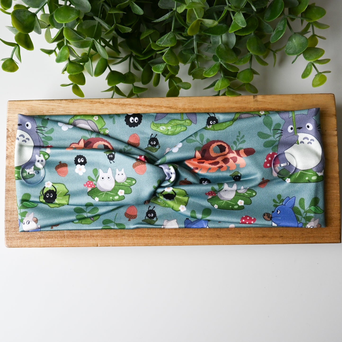 MY NEIGHBOR TOTORO - GREEN TOTORO WITH CREATURES HEADBAND
