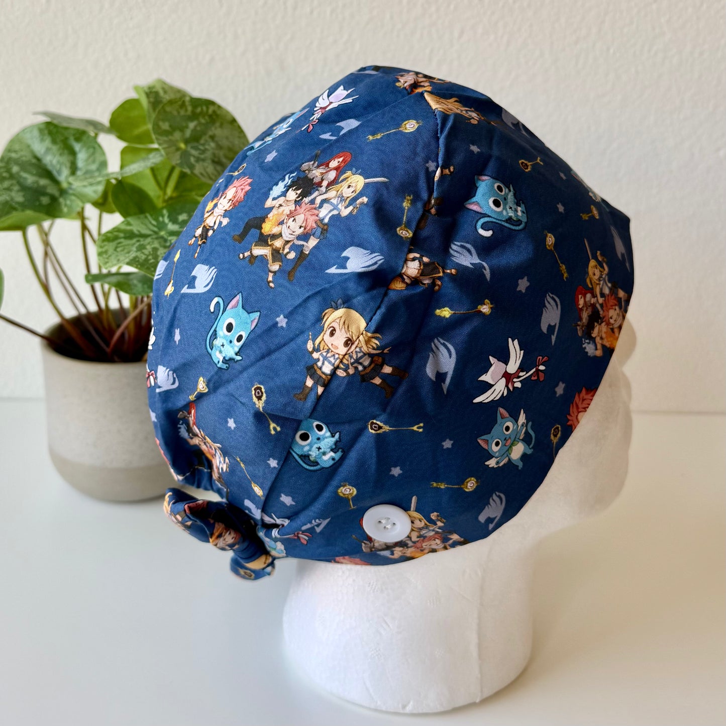 FAIRY TAIL - CHARACTERS THEMED SATIN LINED REGULAR SCRUB CAP