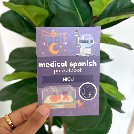 NICU MEDICAL SPANISH POCKETBOOK