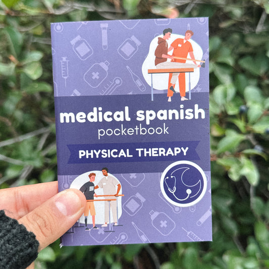 PHYSICAL THERAPY MEDICAL SPANISH POCKETBOOK