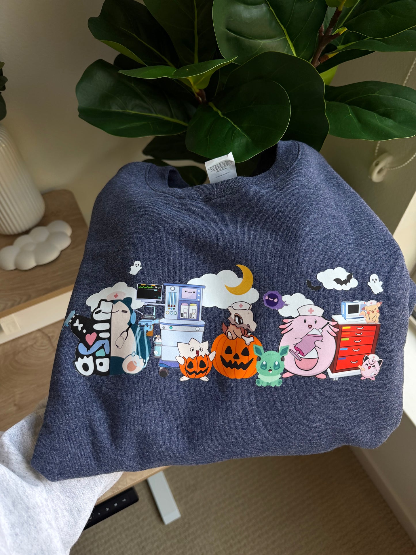 MEDICAL POKEMON HALLOWEEN THEMED CREWNECK