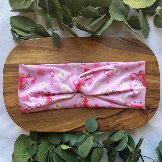 OBGYN/WOMEN'S HEALTH THEMED HEADBAND