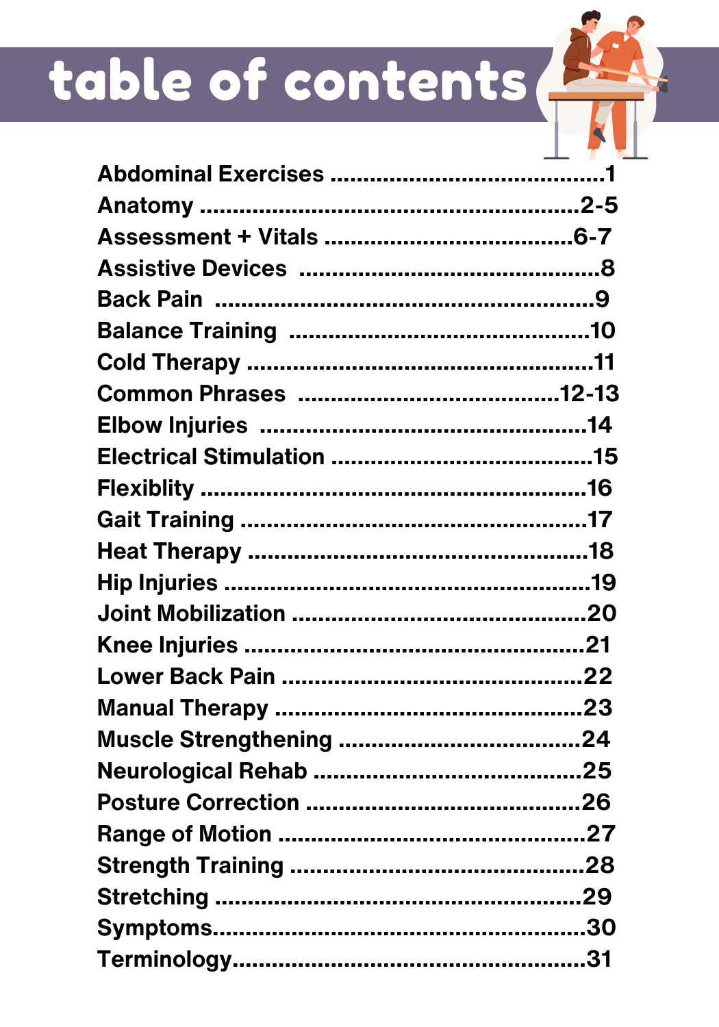 PHYSICAL THERAPY MEDICAL SPANISH POCKETBOOK