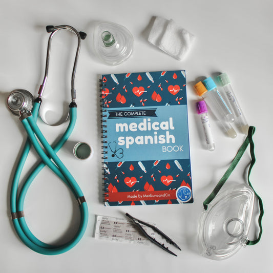 THE COMPLETE MEDICAL SPANISH GUIDE NOTEBOOK