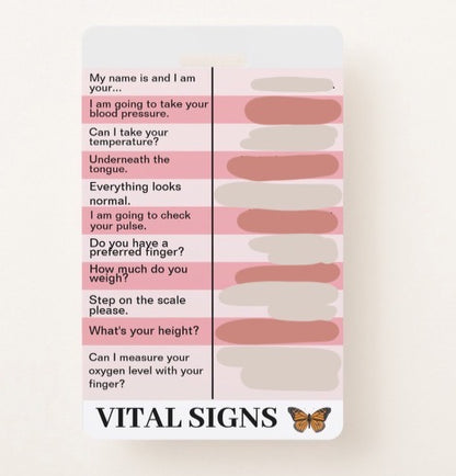 VITALS AND PATIENT HISTORY QUESTIONS