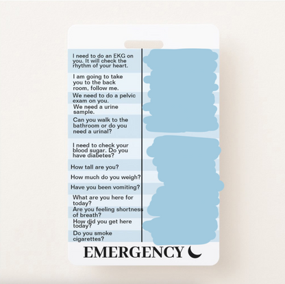 EMERGENCY ROOM